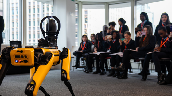 Tech She Can live lessons and assemblies